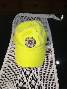 Georgia sea turtle center Jekyll Island lime yellow hat new with tags - Picture 1 of 5