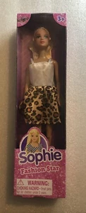 Sophie Moda Muñeca Juego Muñeca Leopardo Falda Edades 3+ Brooklyn Lollipop E1D24 - Imagen 1 de 4