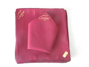 FAZZOLETTO PUBBLICITARIO PARFUMS CARTIER - PARIS VINTAGE DA COLLEZIONE - Foto 1 di 8