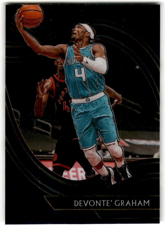 2020-21 Panini Select Blue Retail Devonte' Graham #241 Charlotte Hornets - Image 1 of 2