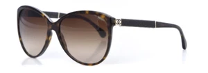CHANEL - womens sunglasses - 5225-Q c714/3B - Dark Brown Tortoise - Picture 1 of 7