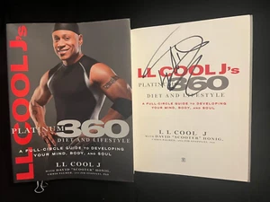 LL Cool J signed Platinum 360 Diet & Lifestyle 1st printing hardcover book NCIS - Bild 1 von 2