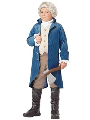 George Washington - Alexander Hamilton - Costume - Boys - 2 Sizes - Image 1 of 2