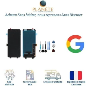 Ecran Complet LCD + Vitre tactile Noir sans châssis Pour Google Pixel 4XL - Photo 1 sur 1