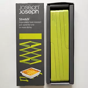 Joseph Joseph Stretch Expandable Heat Resistant Pot Stand Trivet Green Silicone - Picture 1 of 7