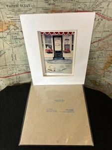 2003 Matted Gone to the Bahamas Print Anne W. Ray - Picture 1 of 6