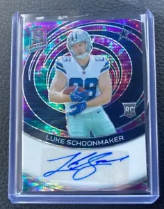 2023 Panini Spectra Celestial Rookie Autographs Luke Schoonmaker Auto RC /75 - Picture 1 of 2