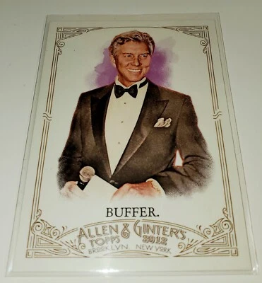 2012 Topps Allen And Ginter SP Short Print #314 Michael Buffer - Image 1 of 3