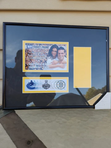 Thats My Ticket Ticket Frame Boston Bruins 2011 Stanley Cup Cover