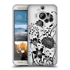 Head Case Designs Lithographic Blooms Soft Gel Case & Wallpaper For Htc Phones 2