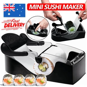Sushi Maker Easy Roll Roller Machine Perfect Magic Kitchen Gadgets Delicious AU - Picture 1 of 9