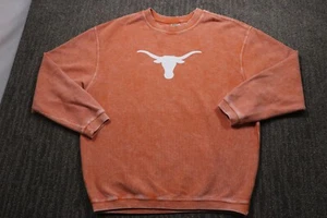 Chicka-d Texas Longhorn Women Small Sweater Orange NCAA Collage Sports Football - Picture 1 of 14