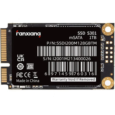 Fanxiang 256GB 512GB 1TB MSATA SSD Internal Solid State Hard Drive PC/Laptop lot - Image 1 of 4