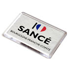 FRIDGE MAGNET - I Love Sance, Bourgogne-Franche-Comte - France