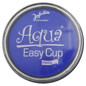 AQUA MAKE UP BLAU # Karneval Halloween Schminke Clown Kostüm Party Farbe Theater - Bild 1 von 3
