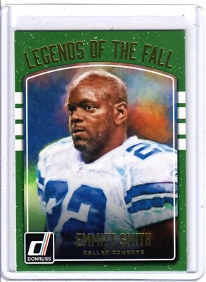 2016 Panini Donruss Emmitt Smith Legends of the Fall Insert - Image 1 of 2