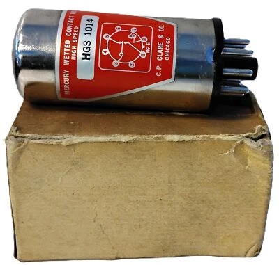 CP Clare & Co HGS 1014 High Speed Mercury Wetted Contact Relay - Image 1 of 4
