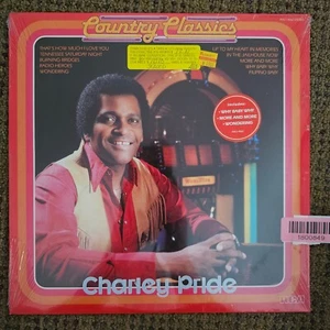 SEALED Charley Pride – Country Classics 1983 HYPE Vinyl Record LP AHL1-4662 - Picture 1 of 4