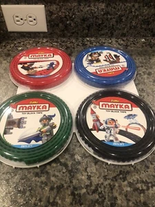 Zuru Mayka Spielzeug Block Band 4er Pack 6,5 Fuß Rolle blau schwarz grün rot - Bild 1 von 5