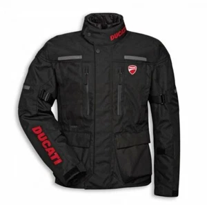 Ducati Tour C4 Fabric Jacket Black Motorcycle Jacket New - Picture 1 of 4