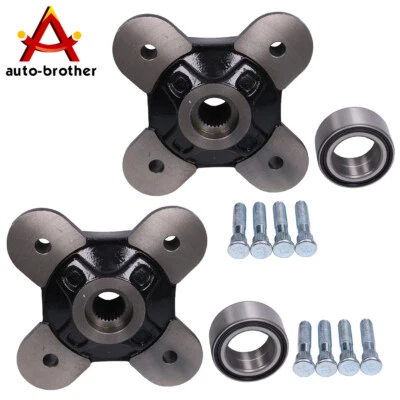 2 Front Rear Wheel Hub Kit For 2014-2017 Polaris RZR XP 1000 / RZR XP 4 1000 - Image 1 of 4