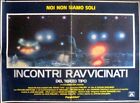 Close Encounters Of The Third Kind Italian 1F Movie Poster Steven Spielberg 1979