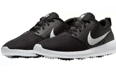 Zapatos de golf Nike Roshe G sin clavos negros/blancos CD6065-001 para hombre talla 7,5 Foto 1 de 4