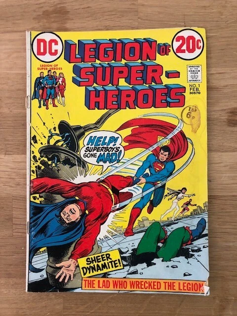 LEGION OF SUPER-HEROES VOL. 1 NO. 1 by DC COMICS - P/B - 1973 - Image 1 of 1