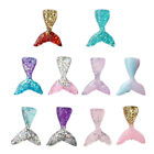 60 Resin Mermaid Tail Charms for DIY Crafts & Decor