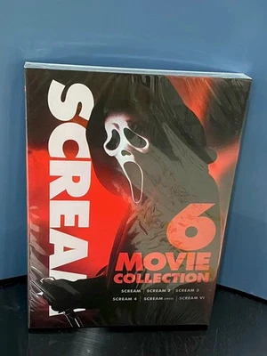 Scream 1-6 Movie Collection  6-Disc (DVD) English Sealed - Image 1 of 3