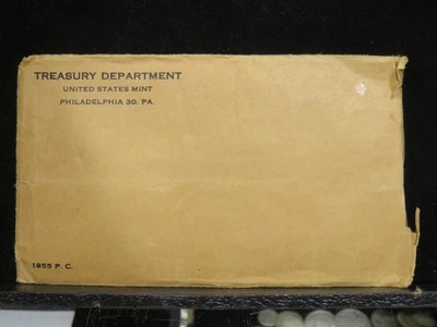 1955 US Mint Proof Set in Original Package - Image 1 of 4