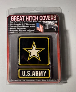 U.S. Army - Alfred Hitch Cover Great Enamel Finish - New in Original Packaging - Bild 1 von 2