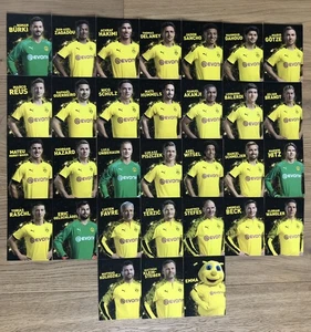 31 Autogrammkarten AK BORUSSIA DORTMUND BVB 19/20 2019/2020 Autogrammkartensatz - Bild 1 von 3