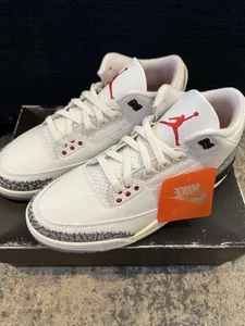 Jordan Retro 3 "WHITE CEMENT REIMAGINED" Herren Größe 9 - Bild 1 von 8