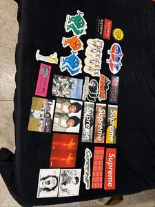 Supreme Sticker Lot - All Stickers Shown - Picture 1 of 6