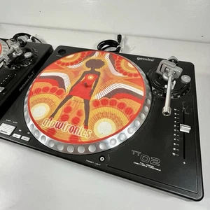 Tocadiscos Gemini TT02 MKII DJ accionamiento directo plataforma probada necesita lápiz óptico - Imagen 1 de 4