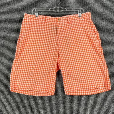 Pantalones Cortos Polo Ralph Lauren Suffield Para Hombre Talla 34 Naranja Cuadros Chinos Tennessee Vols Foto 1 de 4
