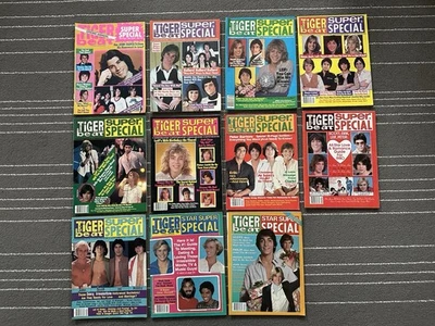 Lot of 11 - 1970s / 1980s Tiger Beat Super Special Magazines Baio John Travolta - Image 1 of 4