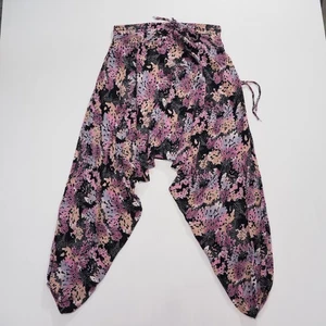 Pantalones Buda Pantalones Harén Mujer Medianos Estampado Abstracto Boho Yoga Danza Relajado - Imagen 1 de 9