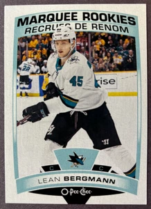 2019-20 O-Pee-Chee Update Marquee Rookies #648 Lean Bergmann San Jose Sharks - Picture 1 of 1