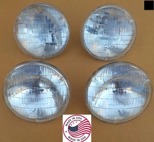 MOPAR Dodge Plymouth Chrysler 4 new GE headlight bulbs bulb made in USA - Picture 1 of 14
