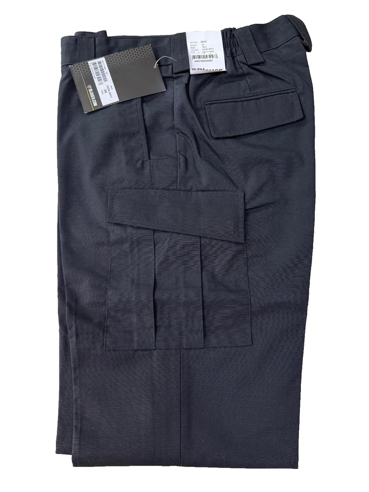 NWT Blauer BDU Uniform Tactical Pants 8830 Dark Navy Blue 34 38 Unhemmed - Image 1 of 1