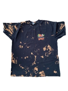 Undefeated Sports UNDFTD Streetwear Tie Dye Black/Beige T-shirt Adult Size XL - Picture 1 of 11