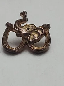 BRASS Elephant Lapel Pin Political Antique   S6 - Picture 1 of 3