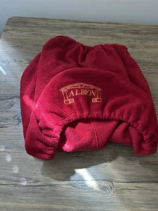 Albion Red Fleece Saddle Cover - Picture 1 of 2