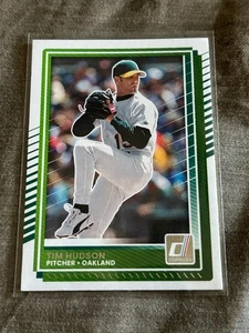 10252 2025 Donruss Baseball Tim Hudson Oakland Athletics - Picture 1 of 2