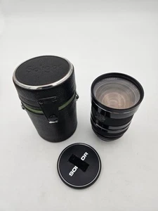 Vintage SOLIGOR Zoom Macro 35-105mm Lens Canon C/FD Mount with Case and Cap - Picture 1 of 6
