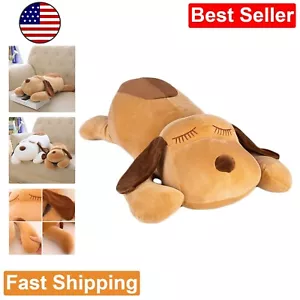 Oversized Plush Dog Hugging Pillow - Giant Plush Stuffed Toy - Fluffy - 19.7 - Picture 1 of 7
