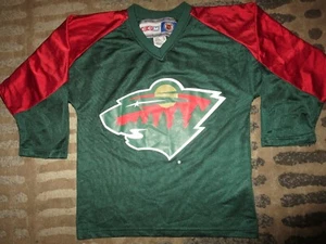 Marion Gaborik #10 Minnesota Wild NHL Ice Hockey CCM Jersey Youth S/M M 10-12 - Picture 1 of 3