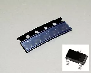 ON SEMI MSB92AWT1 Bipolartransistoren - BJT 500mA 300V PNP **NEU** Stck.10 - Bild 1 von 1